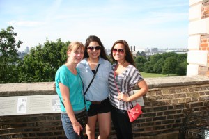 The girls at the Greenwich Observatory