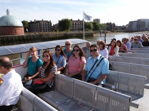 On the River Cruise.
