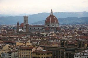 A view of the Duomo.