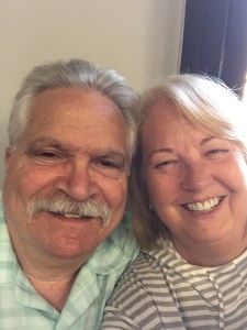 Michael and me at Dulles airport in Wash DC.