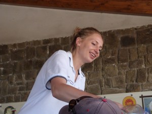 Our guide, Claudia - she was so cute.